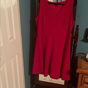 Elegant Torrid Red Sleeveless Dress